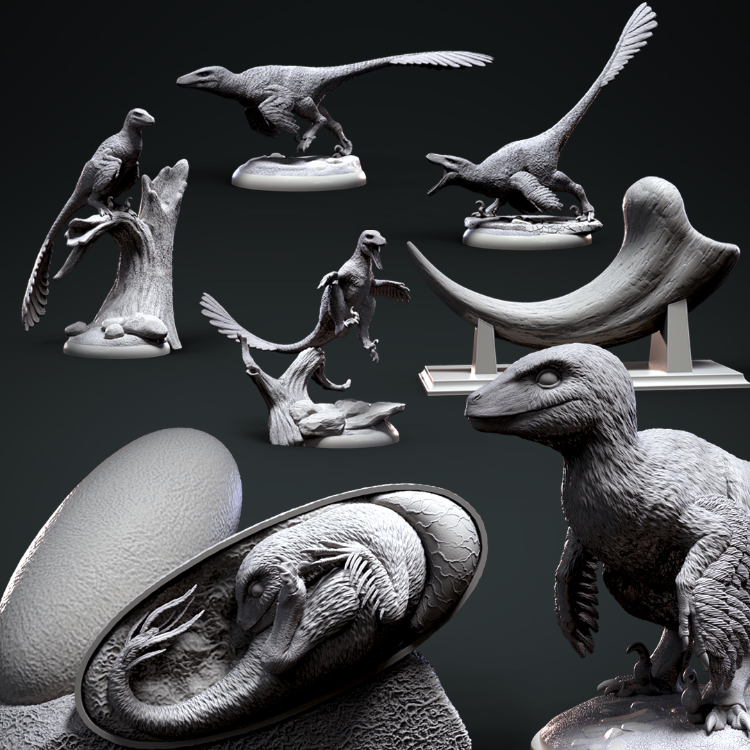 Deinonychus pack